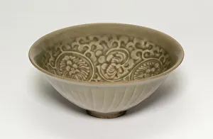 Molded Collection: Bowl with Peonies, Song dynasty (960-1279). Creator: Unknown