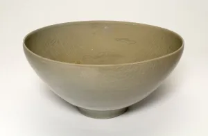 Phoenix Prints: Bowl with Phoenix, Korea, Goryeo dynasty (918-1392), early 12th century. Creator: Unknown