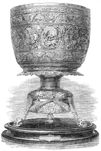 Testimonial Prints: Bowl presented to the 68th Regiment in Burmah, 1869. Creator: Unknown
