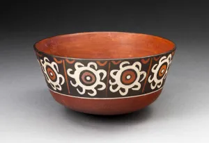 Spiral Prints: Bowl with Repeated Spiral-Like Motifs, 180 B. C. / A. D. 500. Creator: Unknown