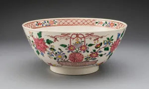 Bowl, Staffordshire, c. 1760. Creator: Staffordshire Potteries