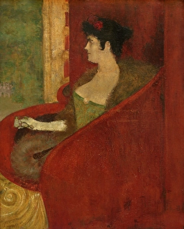 Privilege Prints: The Box, 1896. Creator: Henri Evenepoel