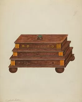 Drawers Gallery: Box, 1935 / 1942. Creator: Columbus Simpson