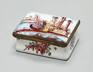 Pyramid Gallery: Box, Bilston, c. 1785 / 1800. Creator: Unknown