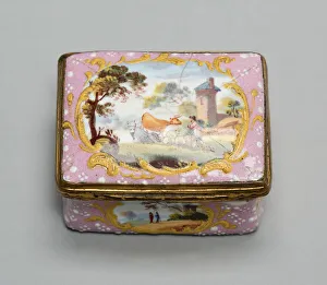 Rectangular Prints: Box, England, 1760 / 80. Creator: Unknown