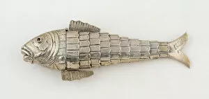 Box in the Form of a Fish, Netherlands, mid 19th century. Creator: Unknown