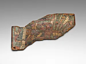 Stucco Prints: Box Fragment, A. D. 300 / 750. Creator: Unknown