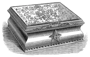 C F Hancock Prints: Box in which the freedom of the City [of London] was presented to Garibaldi