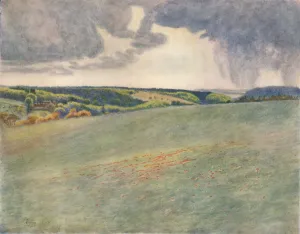Box Hill and Ranmore from Tot Hill, 1913, (1914). Artist: Jamess Ogilvy