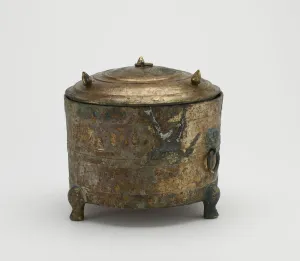 Box with lid (lian), Han dynasty, 100 BCE-100 CE. Creator: Unknown