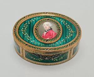 Diamond Gallery: Box, Paris, 1768 / 75. Creator: Unknown