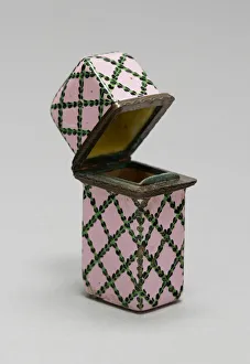 Box, South Staffordshire, c. 1775. Creator: Staffordshire Potteries Box, South Staffordshire, c. 1775. Creator: Staffordshire Potteries
