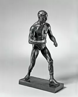 Boxer Gallery: The Boxer (Elwood Mc Closkey), DECEMBER 14, 1900. Creator: Samuel Murray