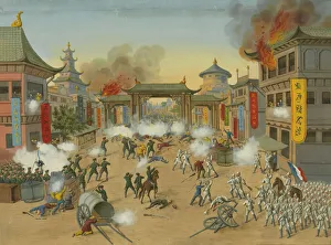 Boxer Prints: The Boxer Rebellion, Early 20th century. Artist: Anonymous