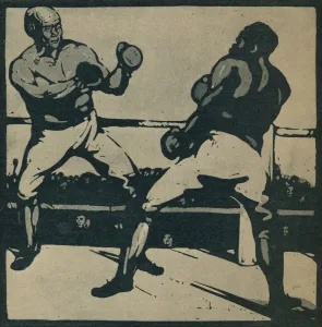 George Newnes Ltd Gallery: The Boxers, 1898, (1935). Creator: William Nicholson