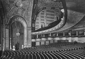 Auditorium Prints: Boxes in the Loge Mezzanine, Capitol Theatre, Detroit, Michigan, 1925
