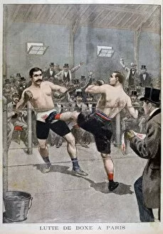 Boxing Gloves Gallery: Boxing in Paris, 1899