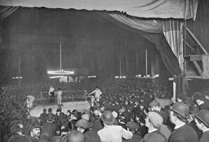 Boxing Arena Collection: Boxing at Wonderland, London, c1903 (1903)