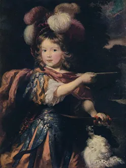Nicolaes Prints: Boy as Archer, 17th century, (1910). Artist: Nicolaes Maes
