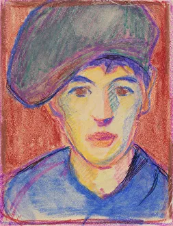 Caven Alvar Prints: Boy, Brittany, 1912. Creator: Alvar Cawén