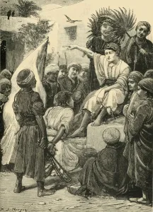 Achaemenid Collection: The Boy Cyrus Playing the King, 1890. Creator: Unknown