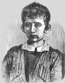 Caucasus Asia Prints: Boy of the Nogai Tribe; The Caucasus, 1875. Creator: Unknown