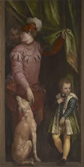 Paolo 1528 1588 Prints: A Boy and a Page, c1570. Creator: Veronese; Paolo (1528-1588)