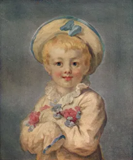 Jean Honoré Prints: A Boy as Pierrot, c1780. (1911). Artist: Jean-Honore Fragonard