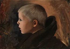 Hooded Prints: Boy from Sakkijarvi, 1897. Creator: Hugo Simberg