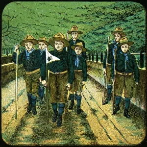 Childhood Collection: Boy scouts, 20th century
