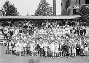 Boy Scouts Prints: Boy Scouts - Field Sports, 1914