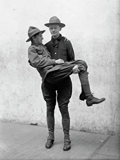 Showing Prints: Boy Scouts Training Demonstration, 1912