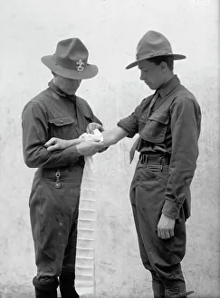 Showing Prints: Boy Scouts Training Demonstration, 1912