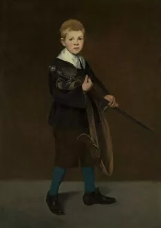 Leon Gallery: Boy with a Sword, 1861. Creator: Edouard Manet