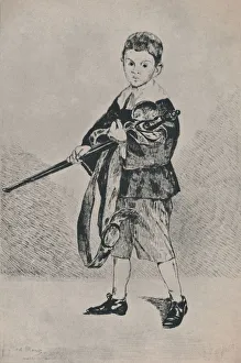 Douard Manet Prints: The Boy with the Sword, 1862, (1946). Artist: Edouard Manet