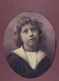 Platinum Prints 1900 Gmgpc Prints: Boy wearing a middy blouse, facing front