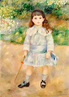 Defiance Prints: Boy with a Whip, 1885. Creator: Pierre-Auguste Renoir