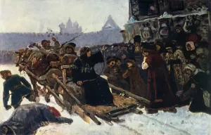 The Boyar Morozova (a study), 1881, (1965). Creator: Vasily Surikov