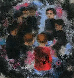 Augusto 1877 1947 Prints: Boys, 1918. Creator: Giacometti, Augusto (1877-1947)