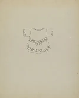 Childs Prints: Boy's Coat, c. 1937. Creator: Nancy Crimi