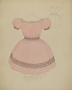 Short Sleeved Prints: Boy's Dress, c. 1936. Creator: Doris Beer
