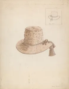 Millinery Prints: Boys Hat, c. 1936. Creator: Mary E Humes