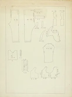 Childs Prints: Boy's Suit, 1935/1942. Creator: Nancy Crimi