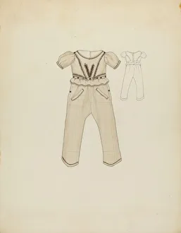 Boys Suit, c. 1936. Creator: Nancy Crimi