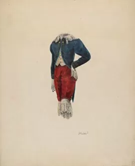 Sudek Joseph Collection: Boys Suit, c. 1939. Creator: Joseph Sudek