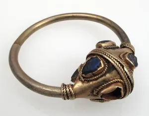 Gemstones Prints: Bracelet, East Germanic, 7th century. Creator: Unknown