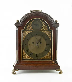 Numeral Prints: Bracket Clock, London, 1756. Creator: Thomas Monkhouse
