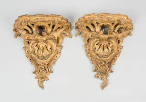 Bracket Gallery: Bracket (one of two), France, c. 1735. Creator: Unknown