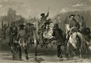 Commander Chief Gallery: Braddocks Retreat, (1877). Creator: Unknown