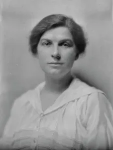 Bradford, L.J. Miss, portrait photograph, 1916 or 1917. Creator: Arnold Genthe
